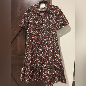 Kate Spade multi floral dress with pockets cotton